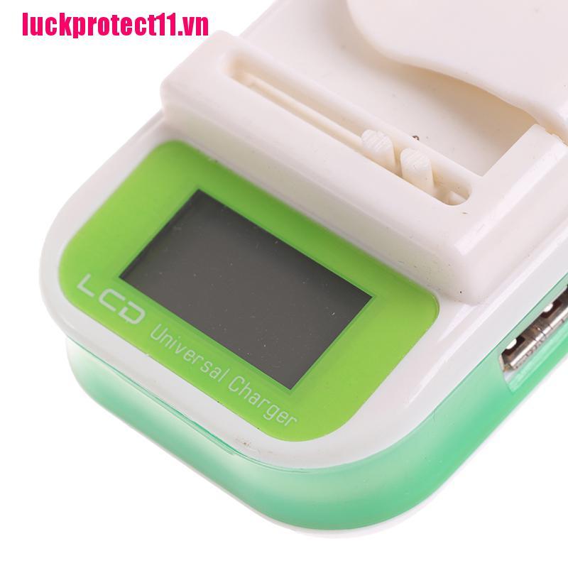 Thiết Bị Sạc Pin Điện Thoại Đa Năng Cổng USB Có Màn Hình LCD