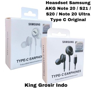 Tai Nghe Nhét Tai Samsung Note 20 Ultra / S21 / S20 Type C Akg 100% Chính Hãng