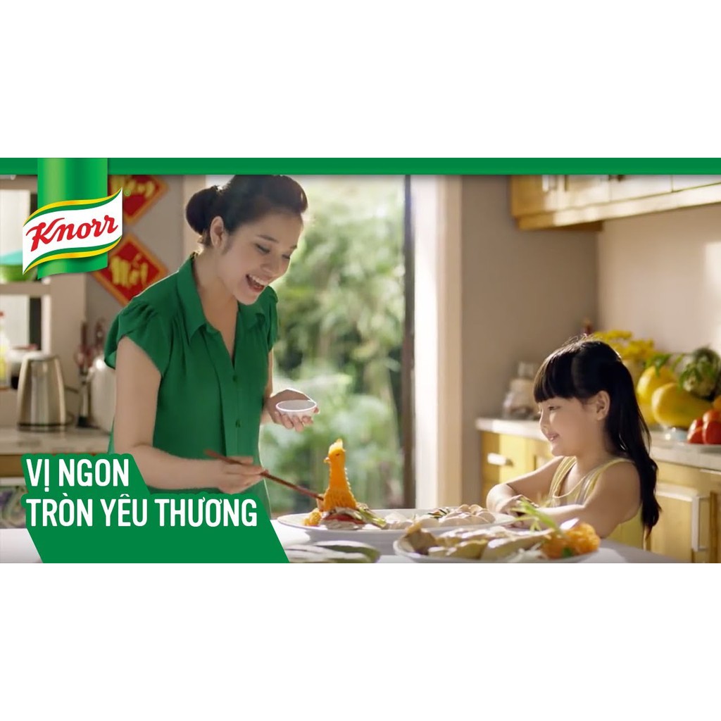 Hạt nêm knorr thịt thăn, xương ống, tủy gói 1,2kg date 3/2022