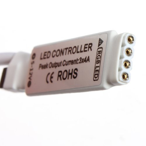 24 Tasten Mini IR Remote Controller fuer RGB LED Strip Streifen