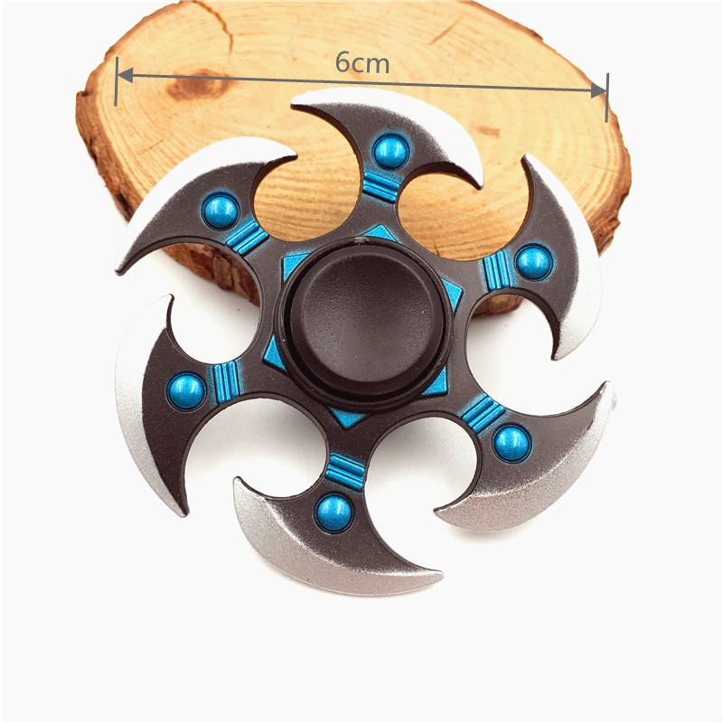 Con Quay Đồ Chơi Fidget Spinner BằNg Kim LoạI, HọA TiếT Anime One Piece Naruto Cho Bé 567 King Glory