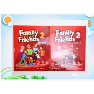 Hot sale - combo 2 sá.ch: family and friends 2 – i.n m.àu, k.èm cd