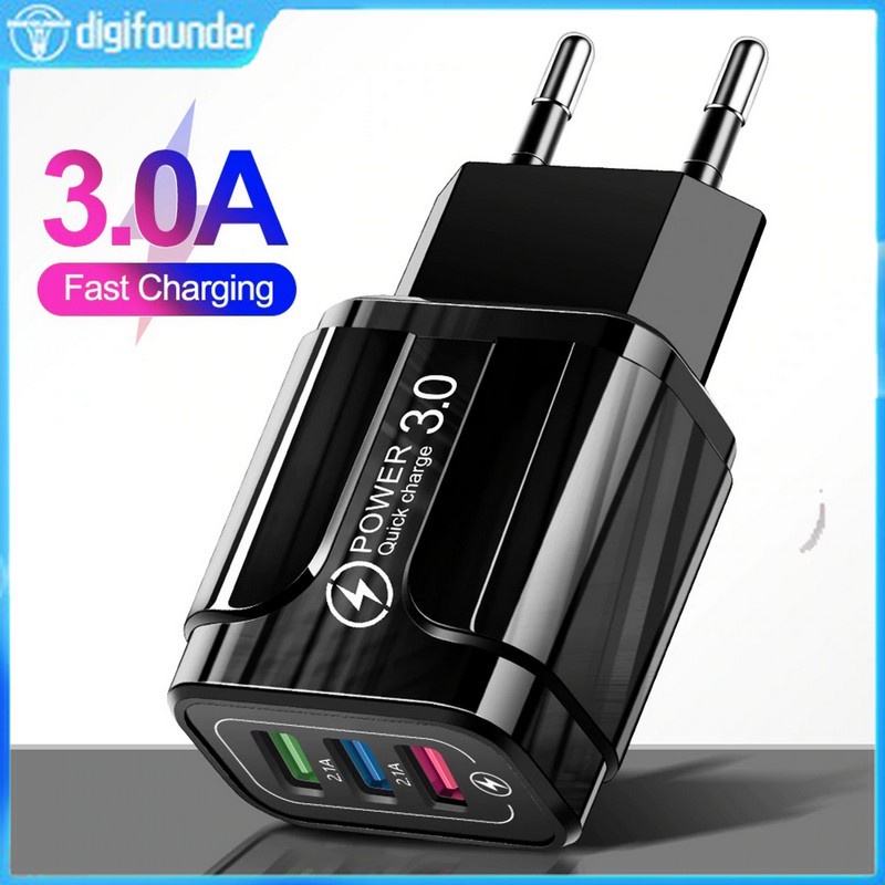 Củ sạc nhanh qc3.0 usb chất lượng cao cho điện thoại Bộ sạc dự phòng