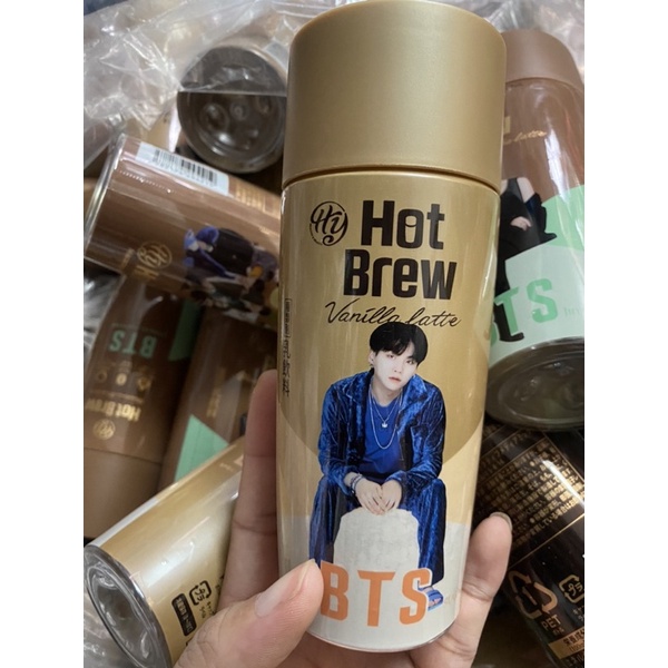 Vỏ Lon nước uống BTS Cold Brew.