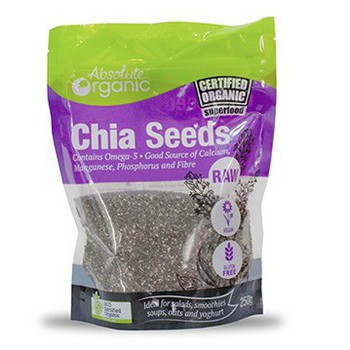 HẠT CHIA ÚC ORGANIC CHIA SEED 250G DATE 06 / 2022