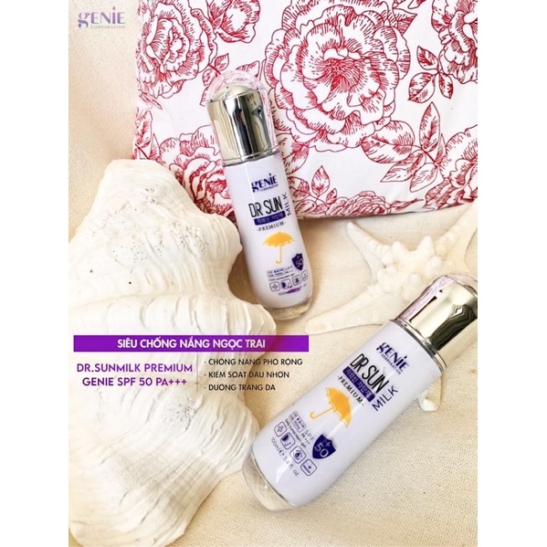 Kem Chống Nắng Dr Sun Milk Genie - Chai 100ml