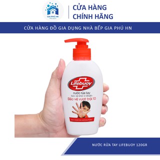 Nước Rửa Tay Diệt Khuẩn Life Buoy 120gr (120ml ), Bảo Vệ Khỏi Vi Khuẩn Vượt Trội