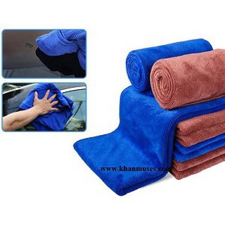 Combo 10 Khăn Lau Xe Ôtô 35x75cm Microfiber Thương Hiệu Muses