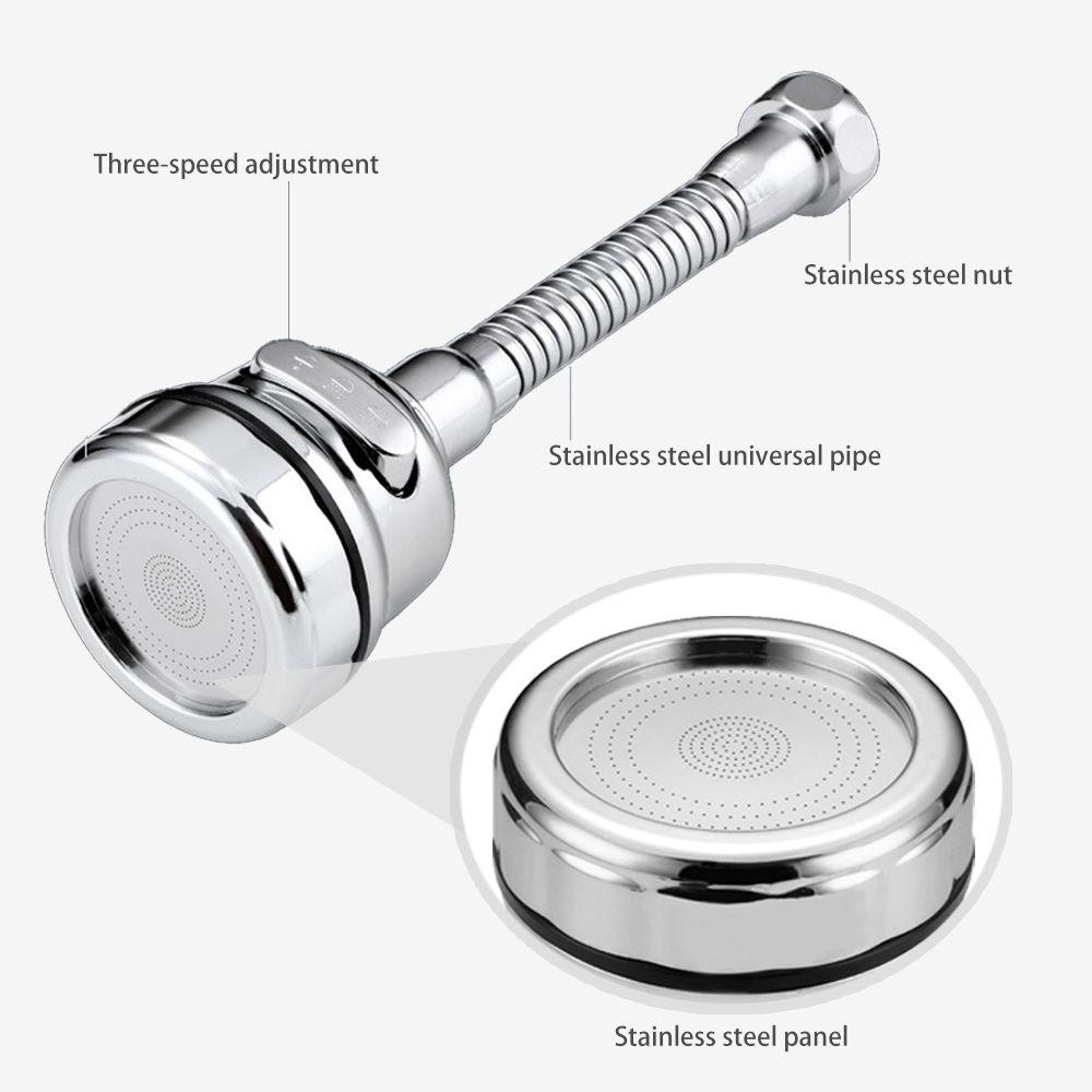 Đầu Vòi Nước Áp Suất Cao Xoay 360 Độ Tiện Dụng