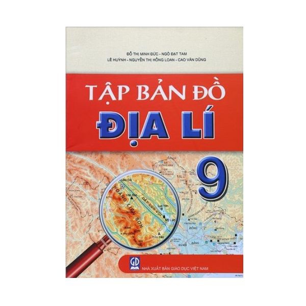 Sách - Tập bản đồ Địa lí 9 (màu)