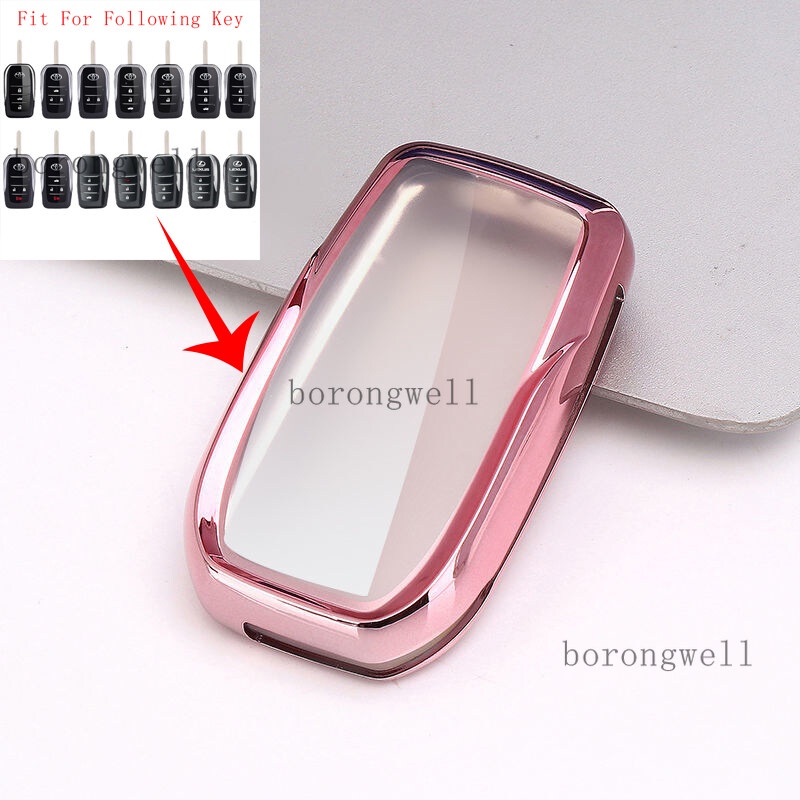 Tpu Vỏ Bảo Vệ Chìa Khóa Xe Hơi toyota Isuzu Innova Fortuner Hilux RAV4 Camry Hiac Corolla
