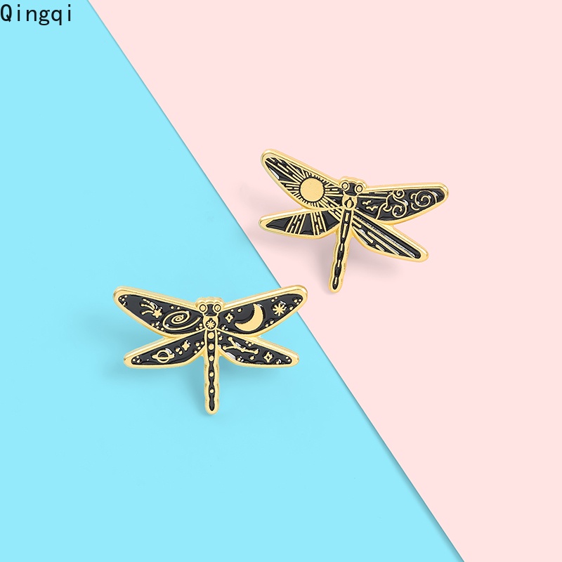 Ghim cài áo Miss Zoe hình chuồn chuồn và mặt trời thời trang cho nam và nữ