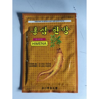 Cao Dán Hồng Sâm Himena Hàn Quốc Bịch 20 Miếng