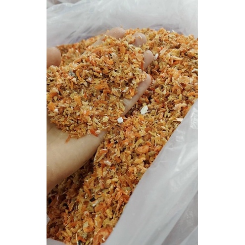 1kg thịt tôm khô vụn, đuôi tôm, tôm con hàng tự nhiên rất ngọt ngon