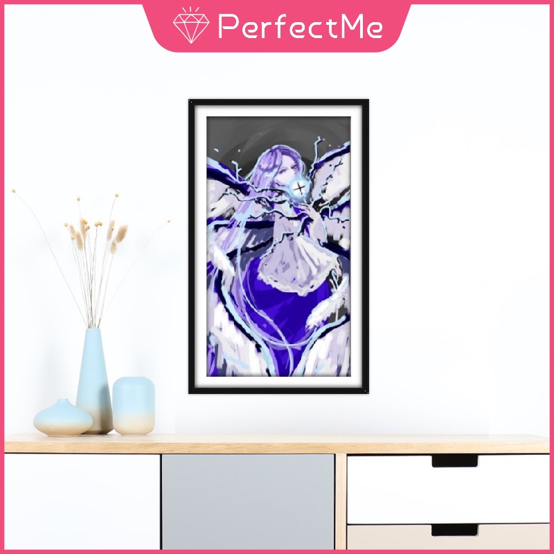 Set tranh đính đá 5D họa tiết hoạt hình độc đáo kích thước 30x40cm DIY dùng trang trí