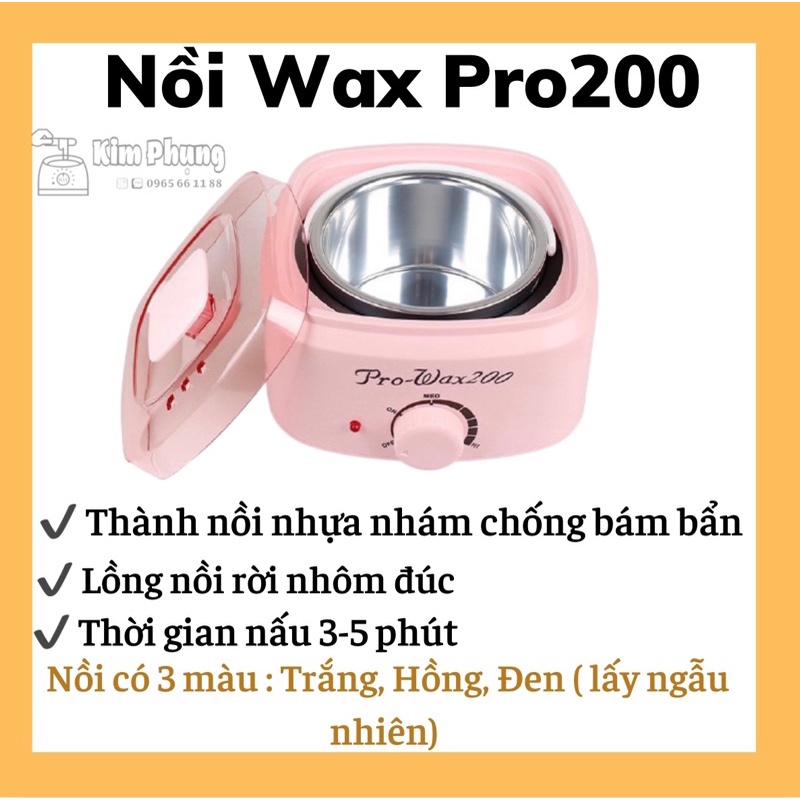 NỒI NẤU SÁP WAX PHIÊN BẢN PRO200