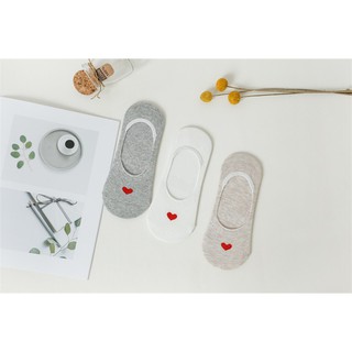 Combo 5 Đôi Vớ Nữ Bàn Hình Trái Tim