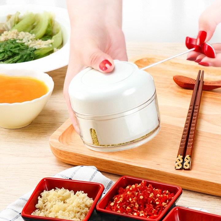 Hộp nghiền thực phẩm - gia vị dây rút thông minh FOOD CHOPPER giadunghuylinh