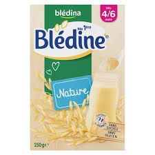 Bột Lắc Sữa Bledina 250g 4-6m vị tự nhiên