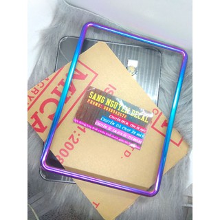 Khung biển số xe máy titan