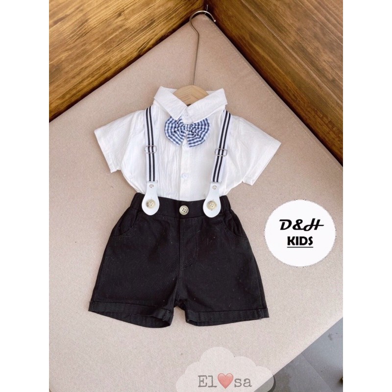 Set yếm đùi bé trai