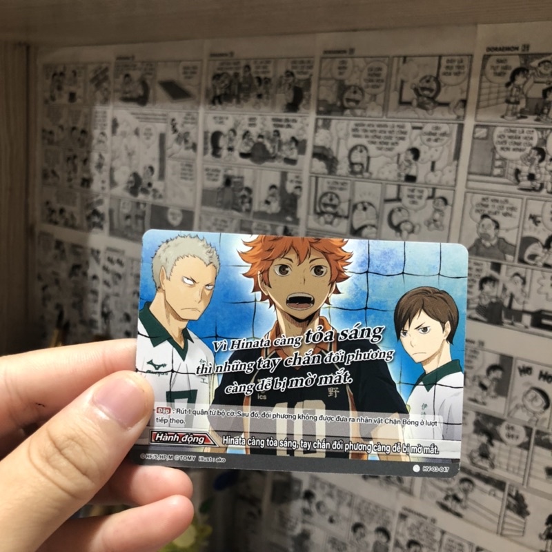 Pass Card Game Haikyuu Phiên Bản Việt