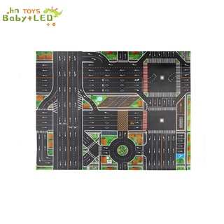 City Traffic Car Park Play Mat Waterproof Parking Lot Kids Playmat Kids Rug Boy Girl Educational Toys ?