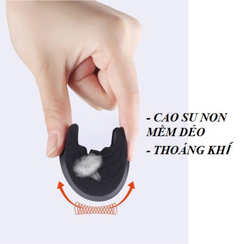 [CÓ SẴN] Lót mũi giày su non đệm êm ngón chân, có tác dụng giúp giảm size cho giày bị rộng – PK02