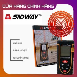 Máy đo Khoảng cách bằng tia laser cầm tay tiện dụng SNDWAY - Khoảng cách 50m,70m, 80m, 100m.