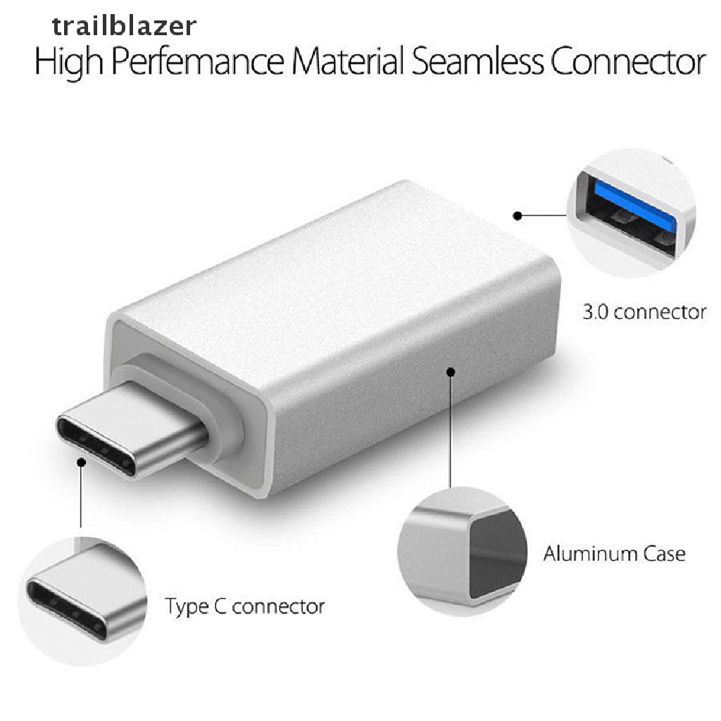 Otg USB C 3.1 Chuyển Đổi Type C Sang USB-A 3.0 Cho Mac Nexus 5X 6P UIO