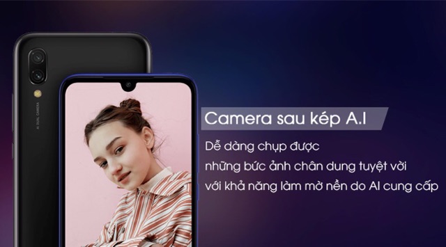 Kính cường lực Xiaomi redmi 7 + Cường lực camera