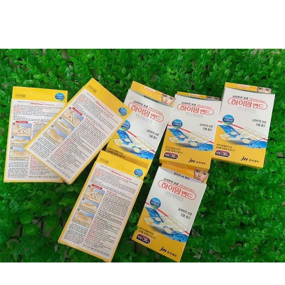 Miếng dán mụn HIMOM BAND hộp 36 miếng