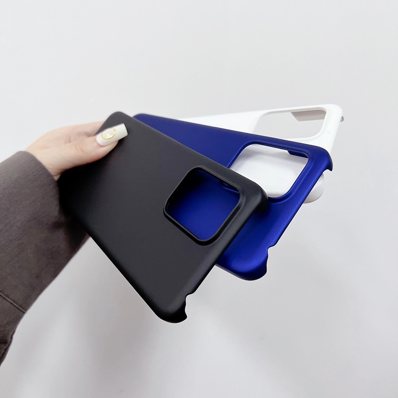 Ốp Điện Thoại PC Cứng Siêu Mỏng Mặt Nhám Chống Dấu Vân Tay Cho Xiaomi Poco X4 GT Redmi Note 11T Pro Plus