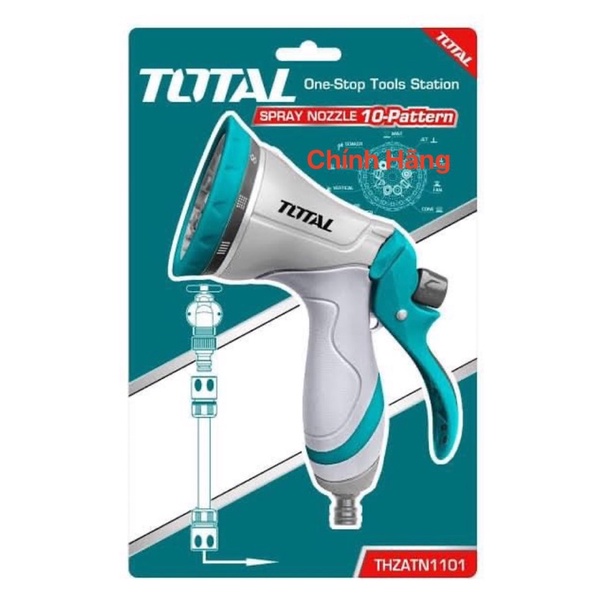 TOTAL Vòi phun máy xịt rửa THZATN1101 (Cam kết Chính Hãng 100%)