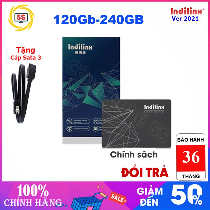 Ổ Cứng SSD Indilinx 120Gb và 240GB-Chính Hãng-Bh 36 Tháng