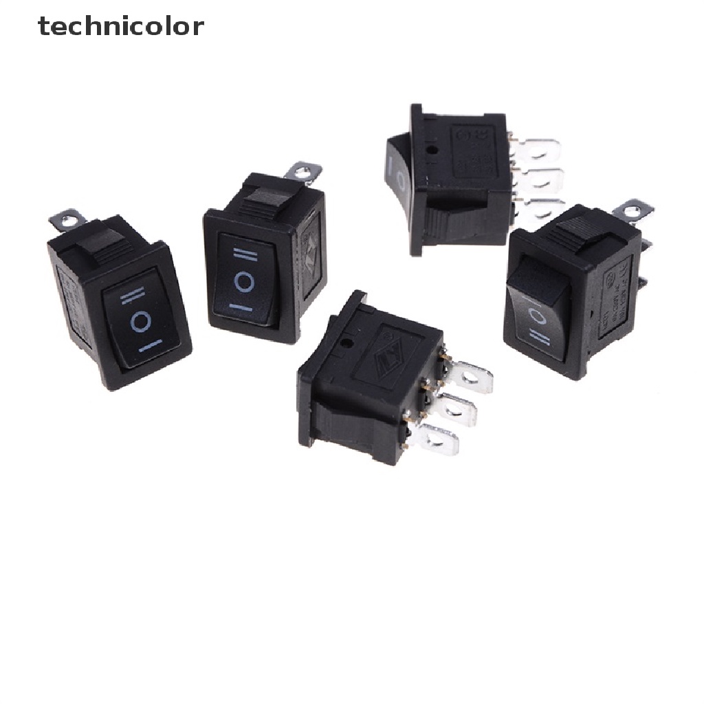 Set 5 Công Tắc Bật / Tắt Mini 3 Chấu AC 6A / 250V 10A / 125V TYG