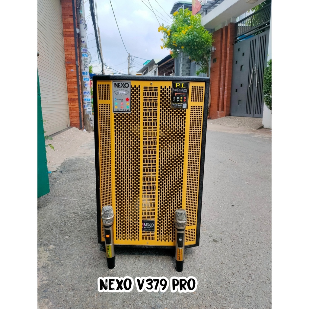 Loa kéo Nexo V379 pro bass sub 30 úp đất