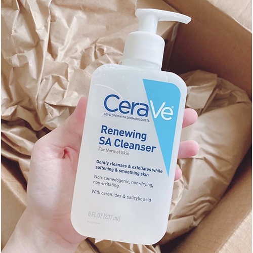 Sữa Rửa Mặt CeraVe Foaming/Hydrating/SA Smoothing Cleanser 236ml/237ml - 3 loại
