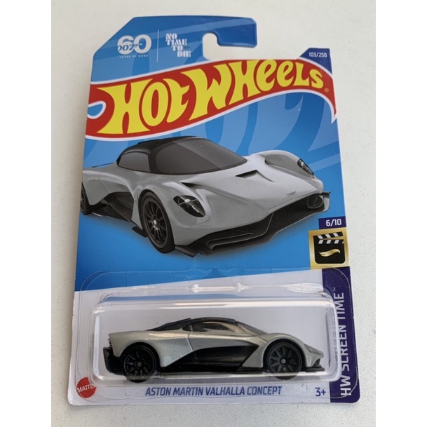 Xe Hot Wheels Aston Martin Valhalla Concept (phim 007)