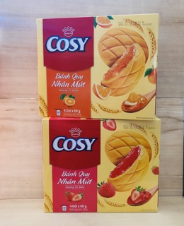 Bánh Cosy nhân mứt 4 vị