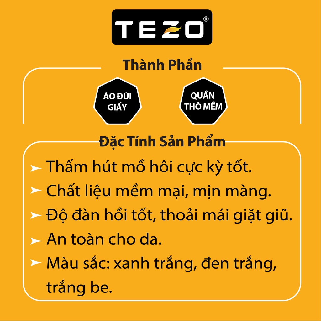 Bộ đồ nữ ngố tách lẻ in hoạ tiết ngực Tezo mặc ở nhà năng động thoải mái 2202AOBK01