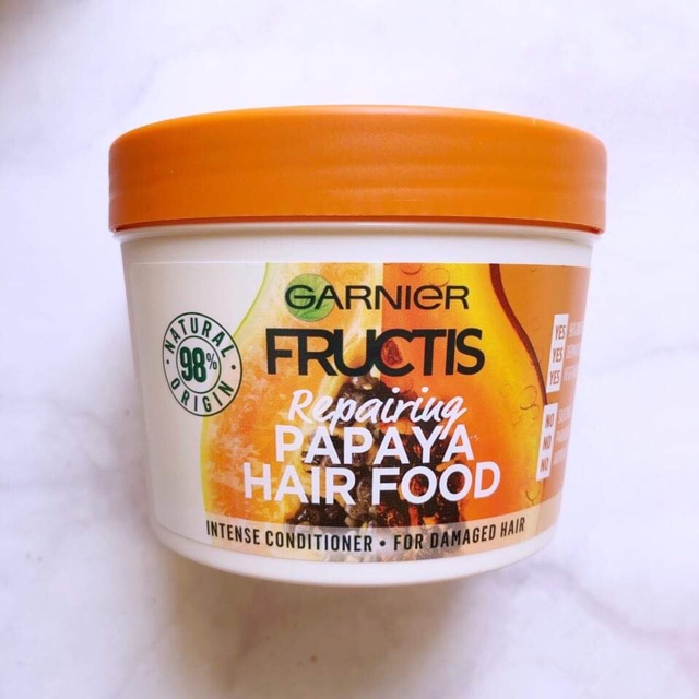 Kem ủ tóc đa công dụng Garnier Fructis Hair Food Úc 390ml