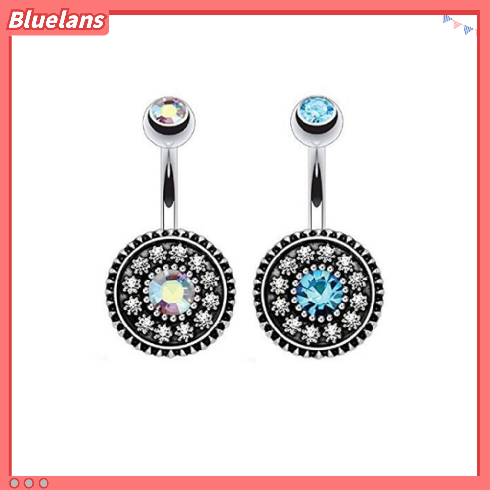 Set 2 Khuyên Rốn Thép Không Gỉ Cá Tính Cho Nữ