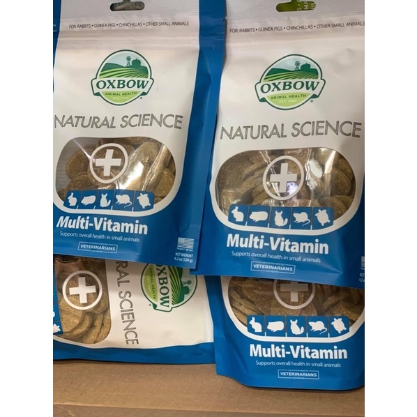 🐇👩🏻‍⚕️🥕Hỗ Trợ Đa Vitamin Oxbow Natural Science Multi-Vitamin - Các bé như Bọ ú, Thỏ, Chinchilla, Rat