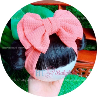 [ Free Ship ] Băng Đô Nơ Tóc Giả Cho Bé