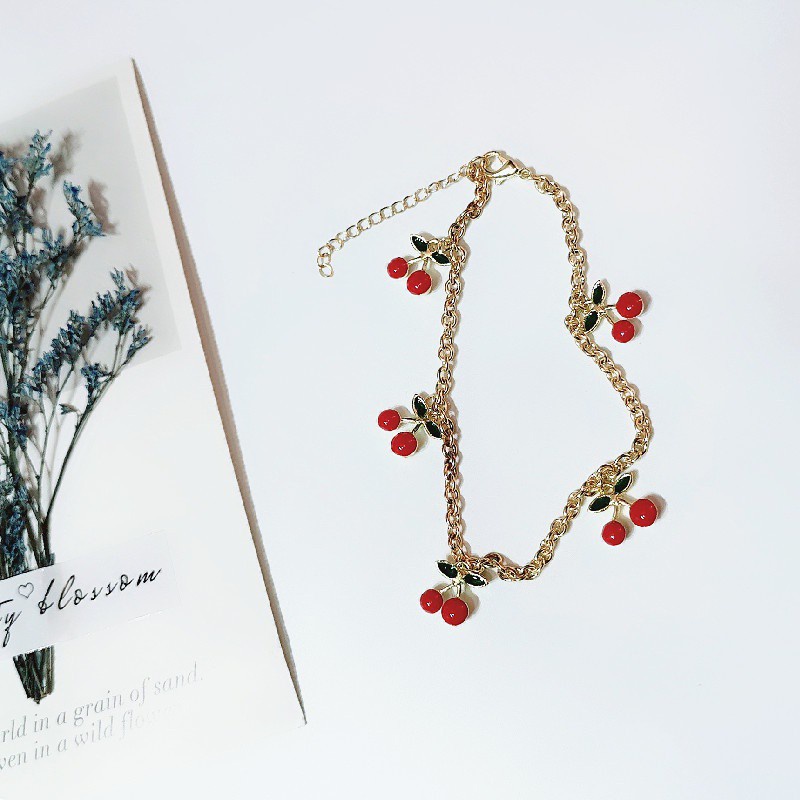 Dây Đeo Anh Đào 191104Áo Thun Tay Ngắn In Hình Thời Trang Hàn Quốc