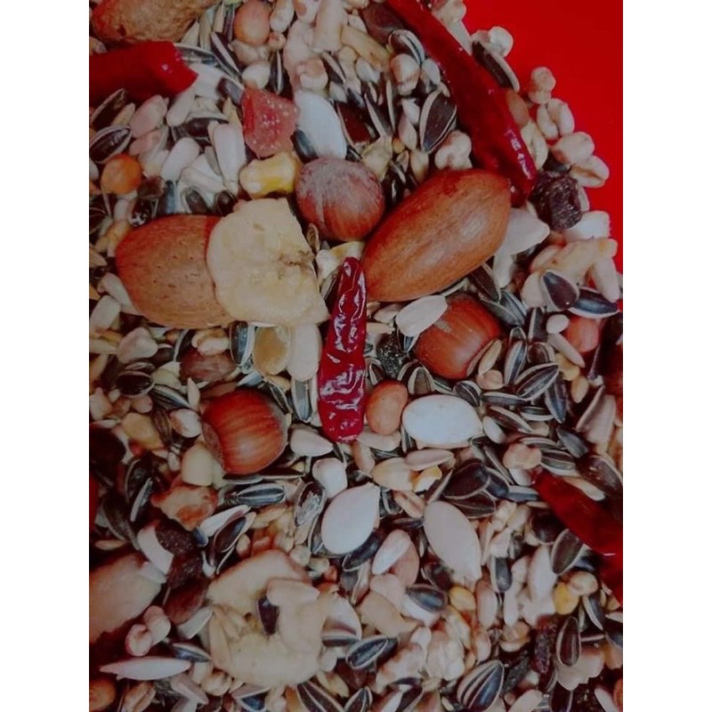 Hạt Exotic nuts cho Vẹt gói nguyên seal 750g