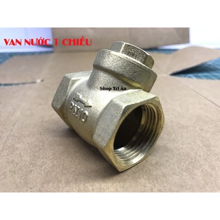 Van một chiều , van 1 chiều ren đồng, lá lật phi 27 Minh Hòa-Hàng VN chất lượng cao
