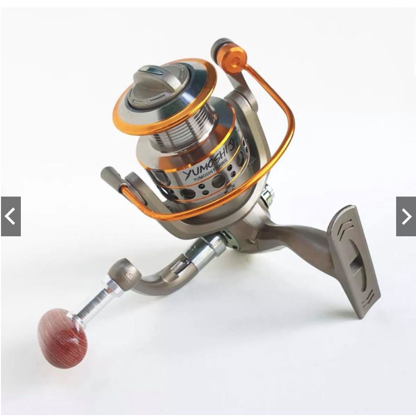 Bộ Cần Câu Shimano 2 khúc đặc và máy Yumoshi 6000 tặng full phụ kiện