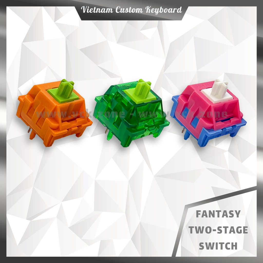 Fantasy Switch | Budget King Tầm Giá 10k | Stem Dài Âm Thock Khấc Lớn | Lò Xo 2 Đoạn Bump Mạnh | Virus | VCK